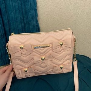 Light Pink Betsey Johnson purse